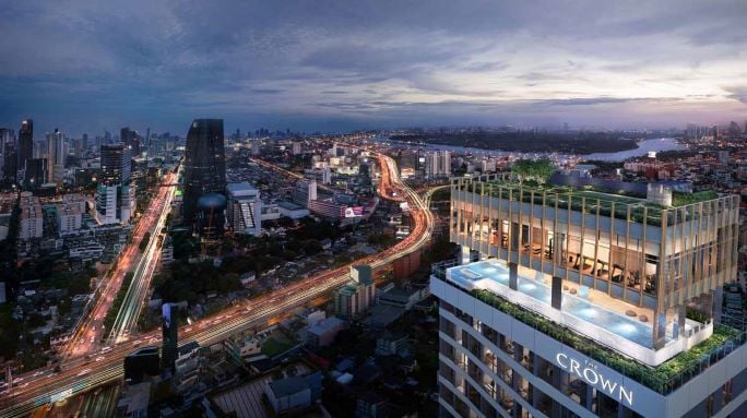 รีวิว THE CROWN Residences คอนโดระดับ Luxury ติดถนนพระราม4 ใกล้สาทร-ลุมพินี ตอบโจทย์ชีวิตใจกลางเมือง