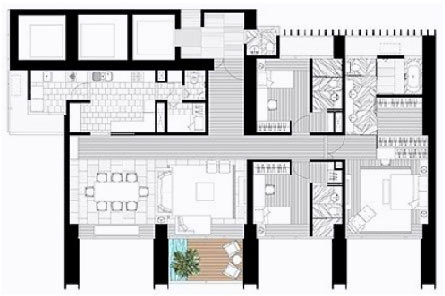 3 Bedroom Type C2 - 198 sq.m.