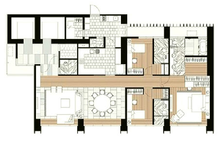 3 Bedroom Type D1 - 192 sq.m.