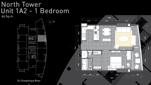 The River by Raimon Land 1 Bedroom 1A2