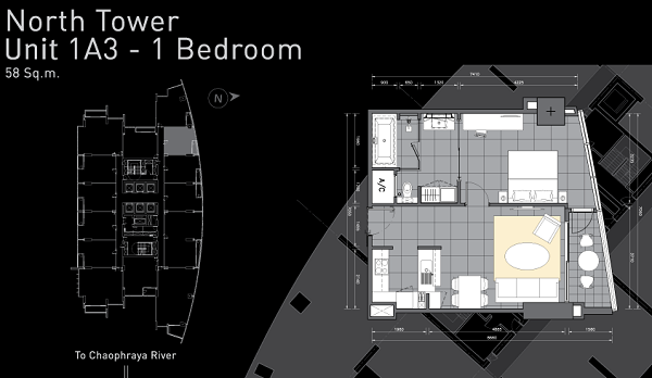 The River by Raimon Land 1 Bedroom 1A3