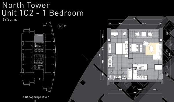 The River by Raimon Land 1 Bedroom 1C2