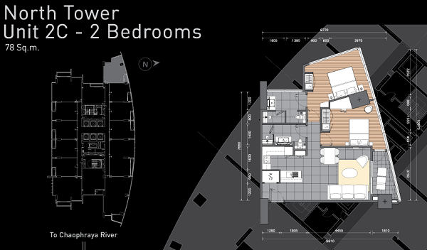 The River by Raimon Land 2 Bedrooms 2C