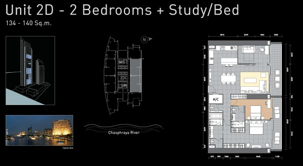 The River by Raimon Land 2 Bedrooms 2D BD+ST