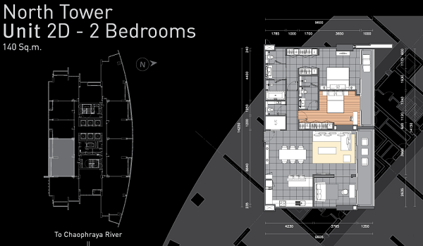 The River by Raimon Land 2 Bedrooms 2D