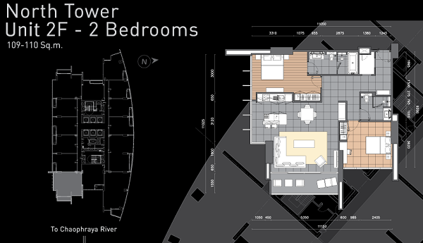 The River by Raimon Land 2 Bedrooms 2F