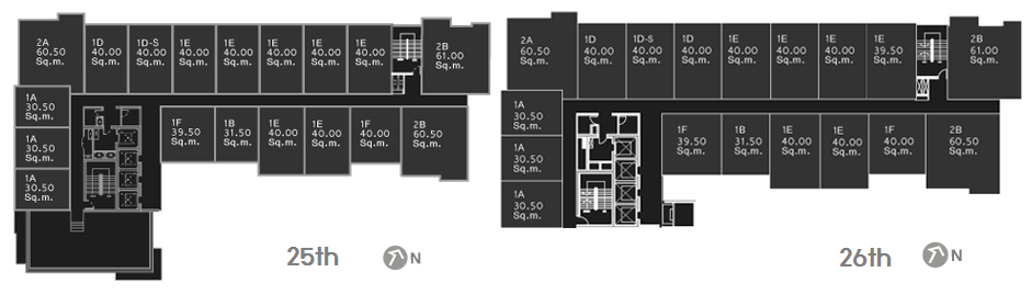 BLOCS 77 25th - 26th Floor