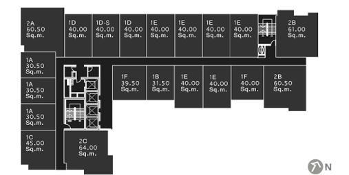 BLOCS 77 8th 14th 20th Floor