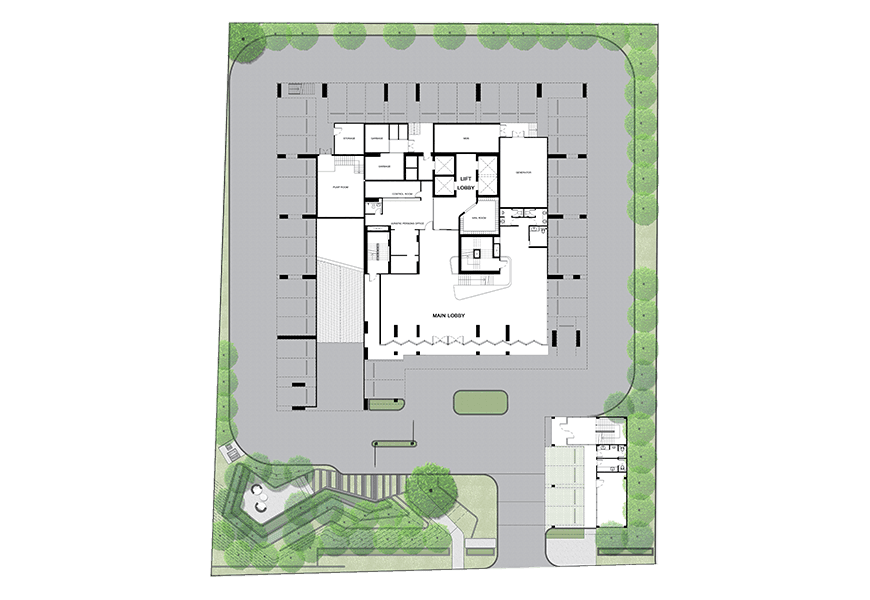 Ideo Sathorn-Wongwian Yai Ground Plan