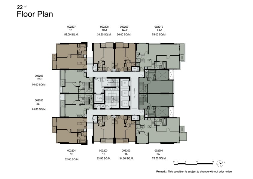 Keyne by Sansiri 22nd Floor