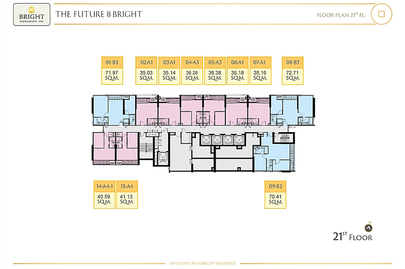 Bright Wongwian Yai 21st Floor
