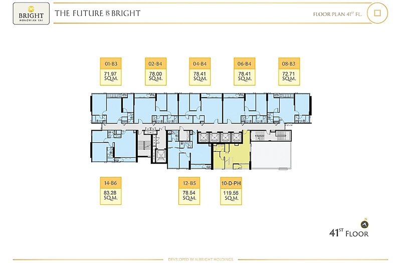 Bright Wongwian Yai 41st Floor