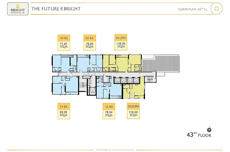 Bright Wongwian Yai 43rd Floor