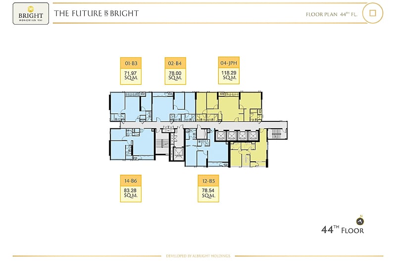 Bright Wongwian Yai 44th Floor