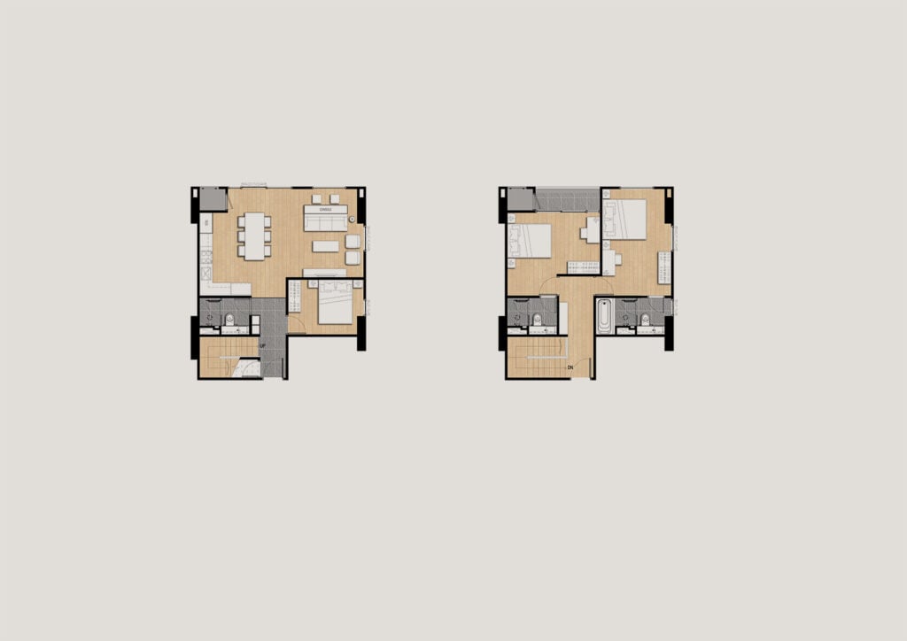 Siamese Surawong TH Suite 110.80 sq.m.