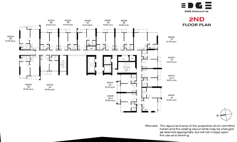 Edge Sukhumvit 23 Residence 2nd floor