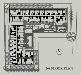 The Seed Memories Siam 2rd - 8th floor plan