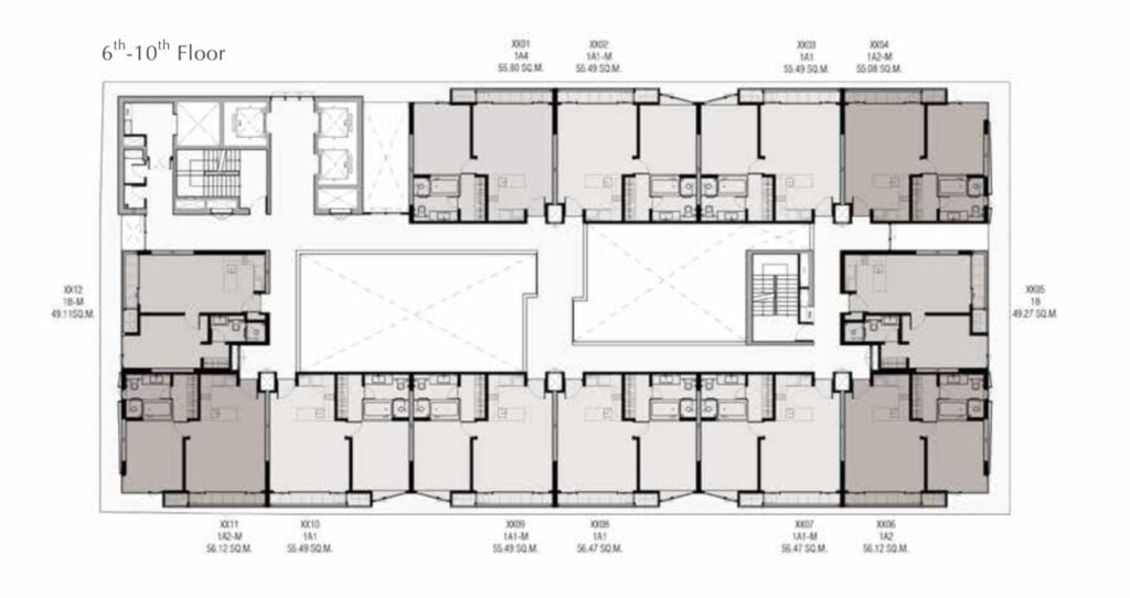 Saladaeng One 6th - 10th Floor