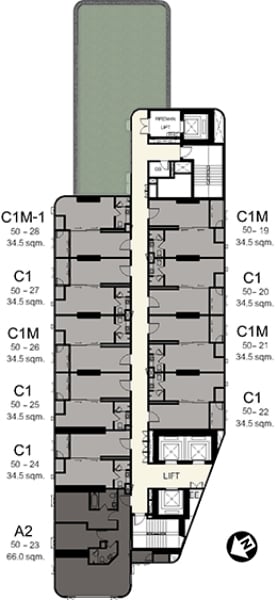 Ashton Chula-Silom 50th-56th Floor