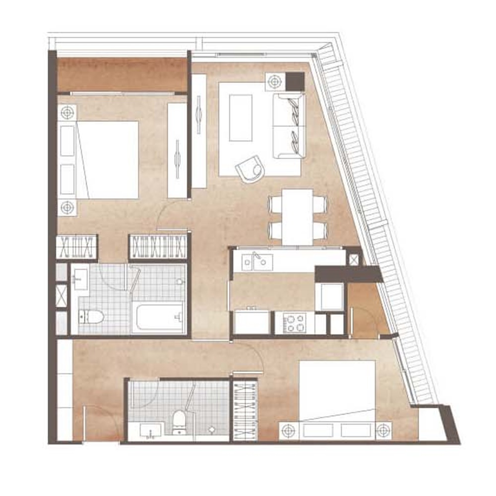 Chalermnit Art De Maison 2 Bedrooms A307