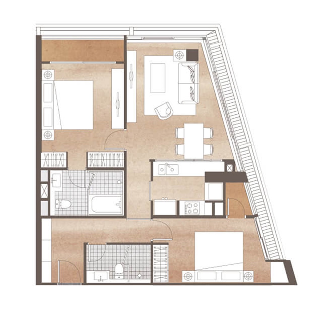 Chalermnit Art De Maison 2 Bedrooms A408