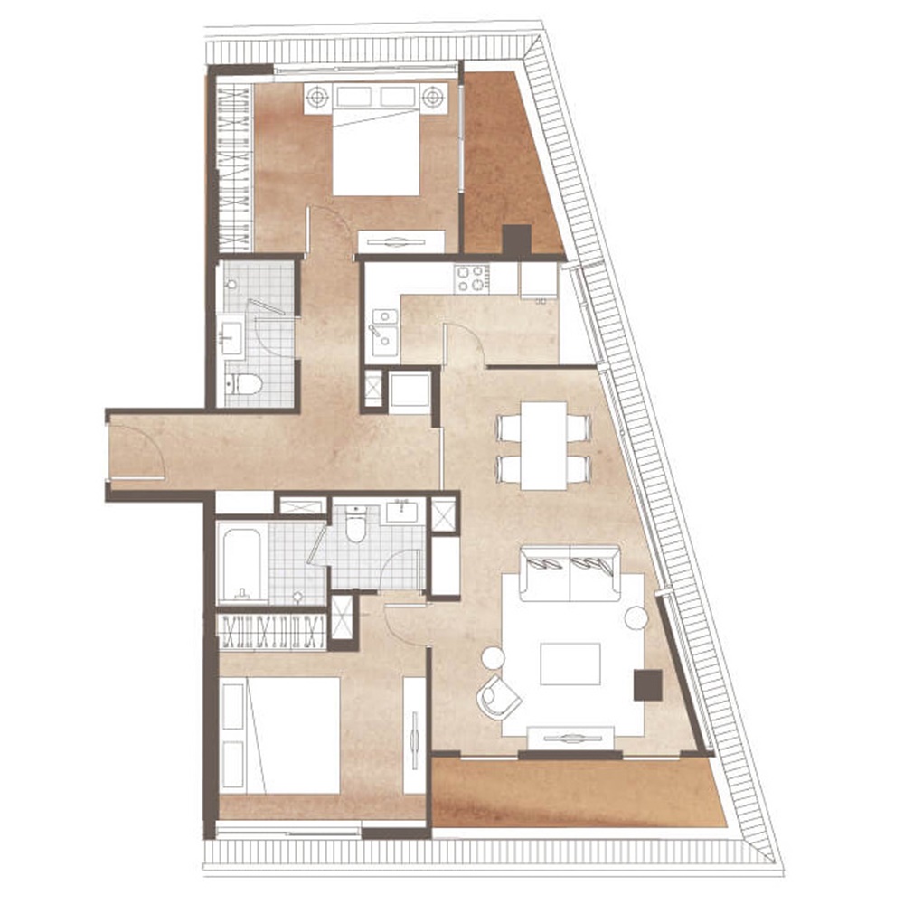 Chalermnit Art De Maison 2 Bedrooms B406