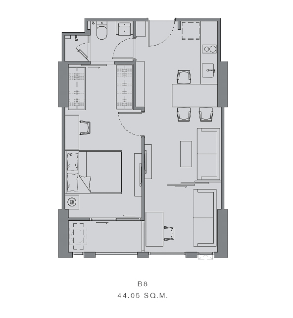 Chapter Chula-Samyan Map 1 Bedroom B8