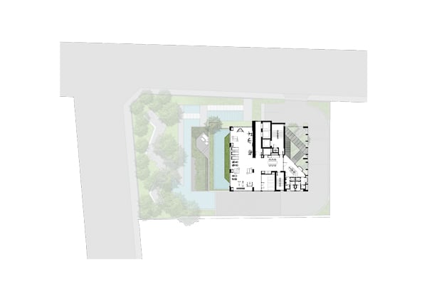 Chapter Chula-Samyan Map 25th Floor