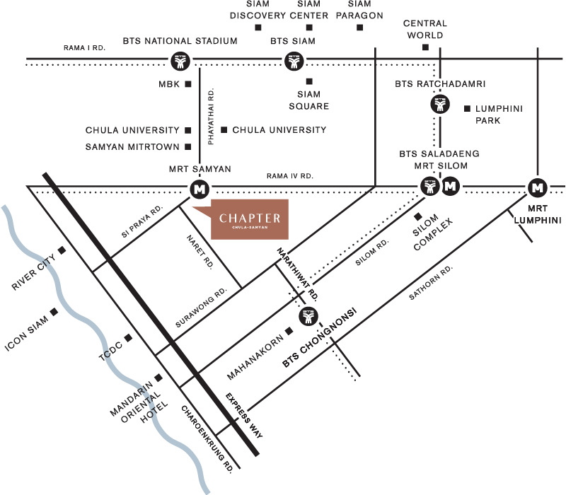 Chapter Chula-Samyan Map