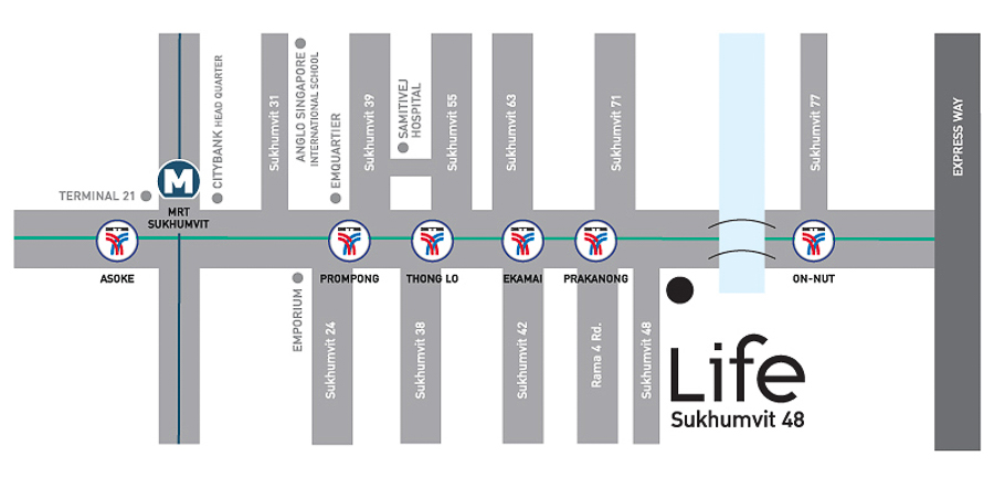 Life Sukhumvit 48 Map