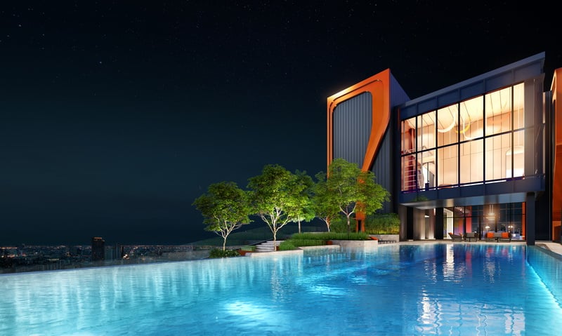 Origin Plug & Play Ramkhamheng Triple Station Infinity Edge Pool