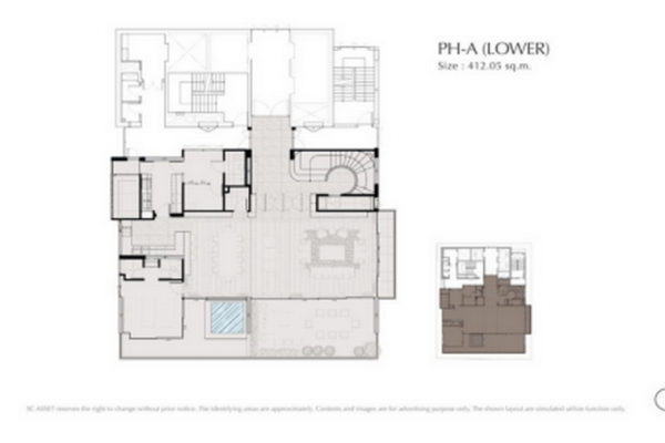 Saladeang One Penthouse Lower Floor Type PH-A