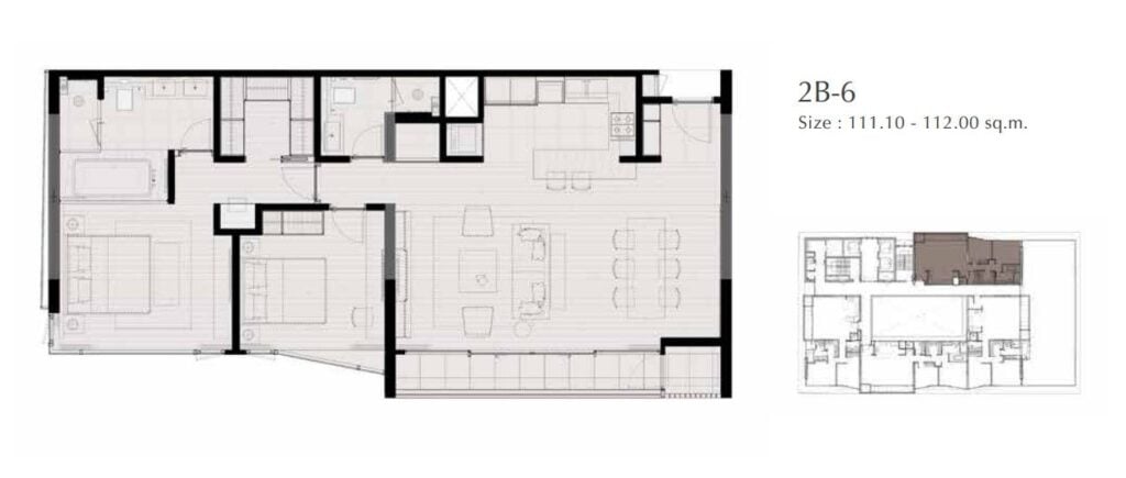 Saladeang One 2 Bedrooms Type 2B-6