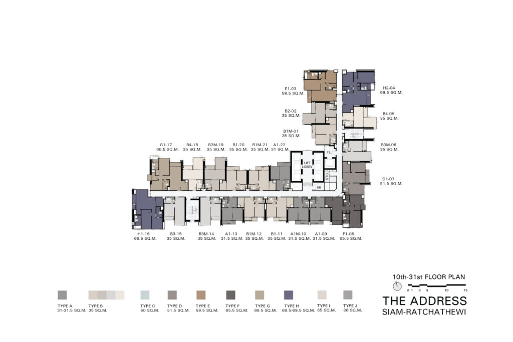 The Address Siam Ratchathewi 10th-31st Floor