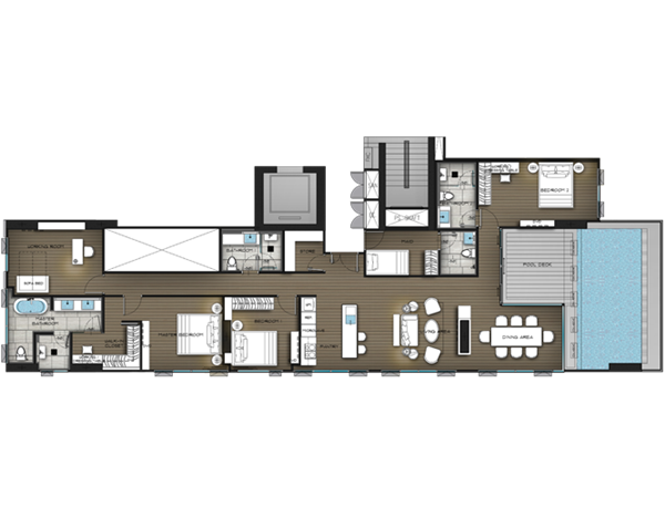 The Diplomat Penthouse P3