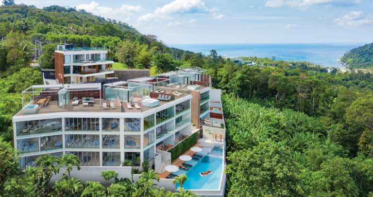 Serene Luxury on Patong Bay Cape – Bluepoint Condominium offers unobstructed views of the Andaman Sea