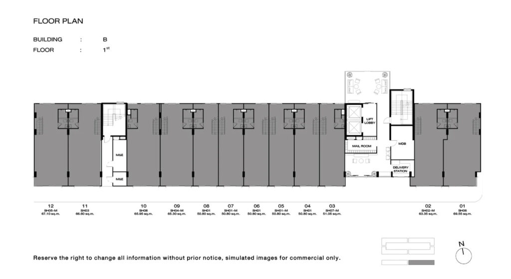 Nue Cross Khu kot Station Tower B 1st Floor