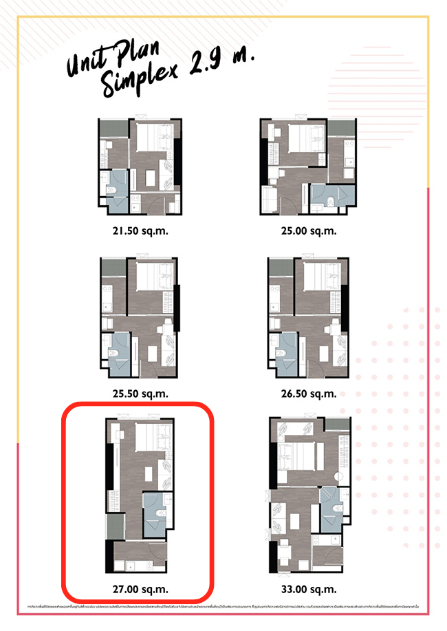 Origin Plug&Play Ramintra 1 Bedroom 27.00 sqm.