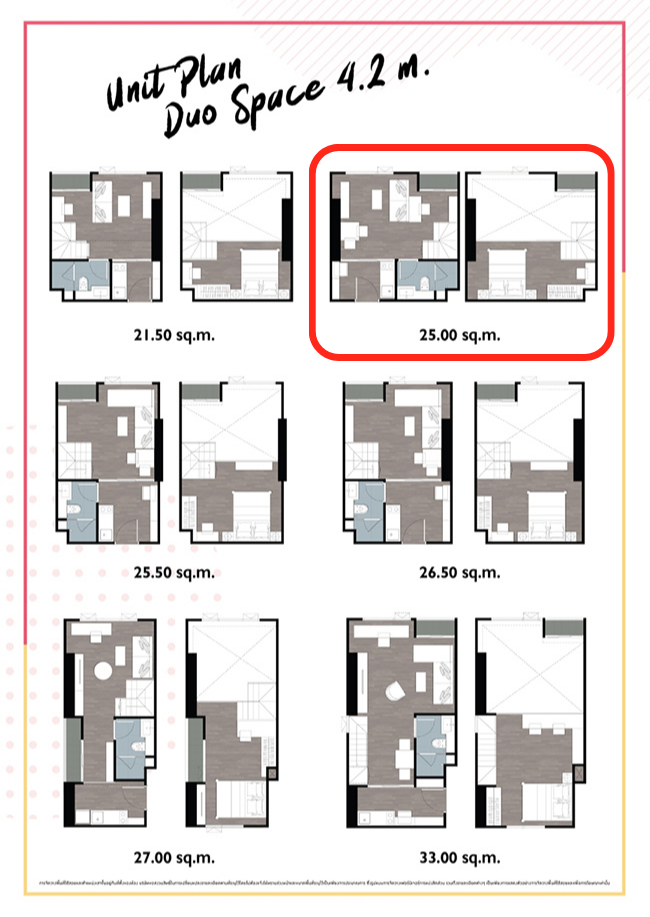 Origin Plug&Play Ramintra 1 Bedroom Duo Space 25.00 sqm.