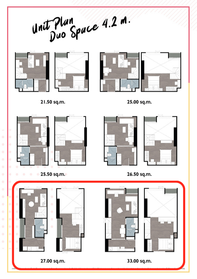 Origin Plug&Play Ramintra 1 Bedroom Duo Space 27.00 - 33.00 sqm.