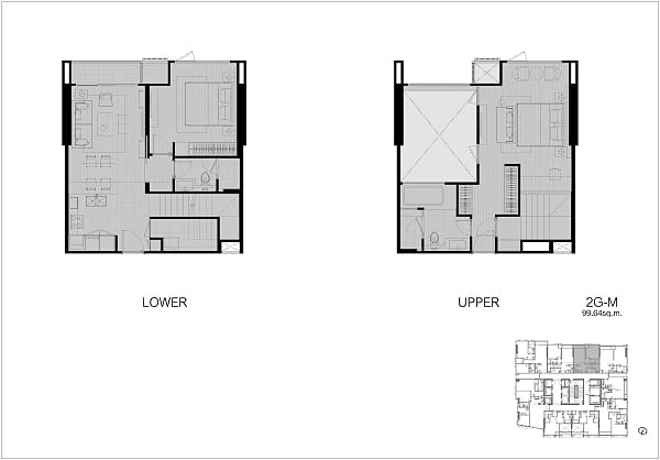 BEATNIQ 2 Bedrooms Duplex Type 2G-M