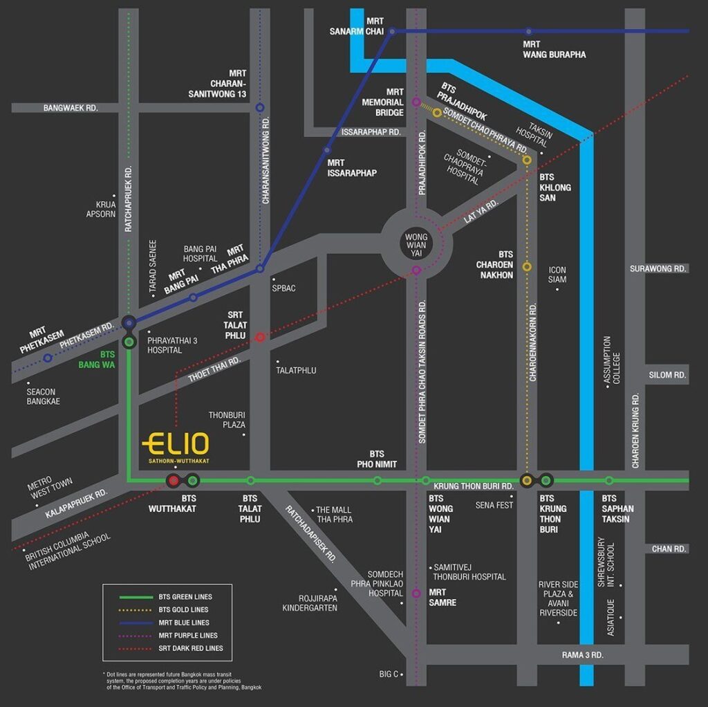 Elio Sathon-Wutthakat Map