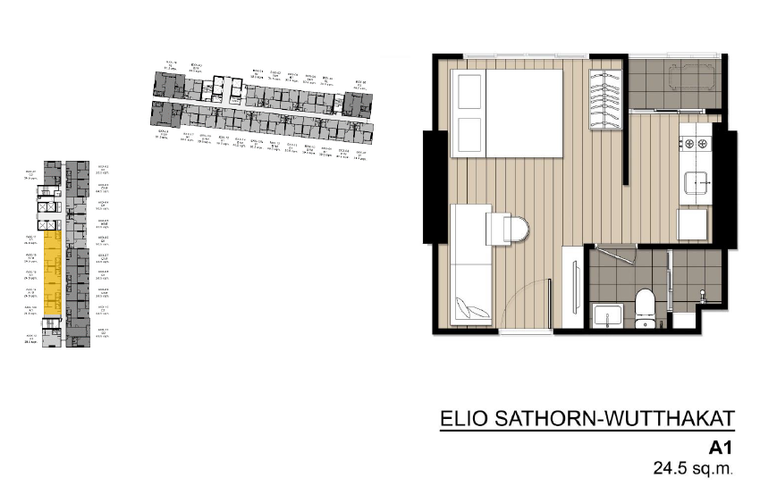 Elio Sathorn-Wutthakat Studio Type A1