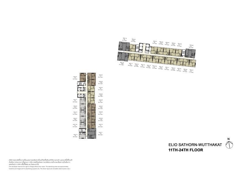 Elio Sathorn-Wutthakat 11th - 24th Floor