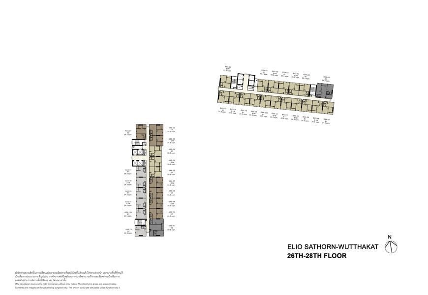 Elio Sathorn-Wutthakat 26th - 28th Floor