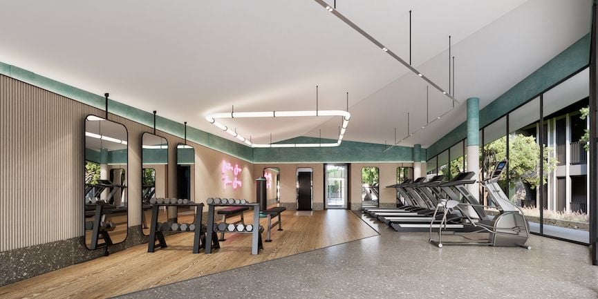 Nue Cross Khu kot Station Fitness Centre with Interactive Fitness Space