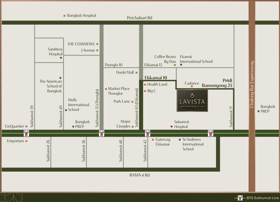 Lavista Prestige Village Map