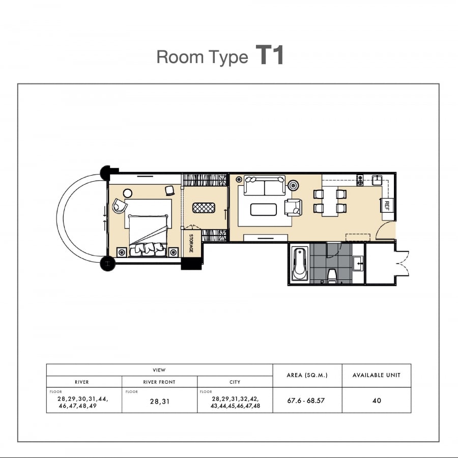 Nusa State Tower Condominium T1