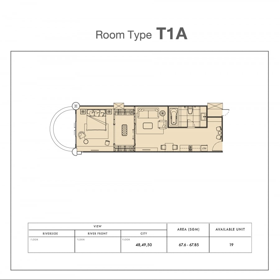 Nusa State Tower Condominium T1A