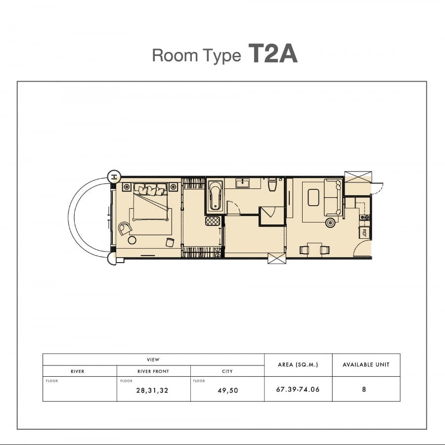 Nusa State Tower Condominium T2A